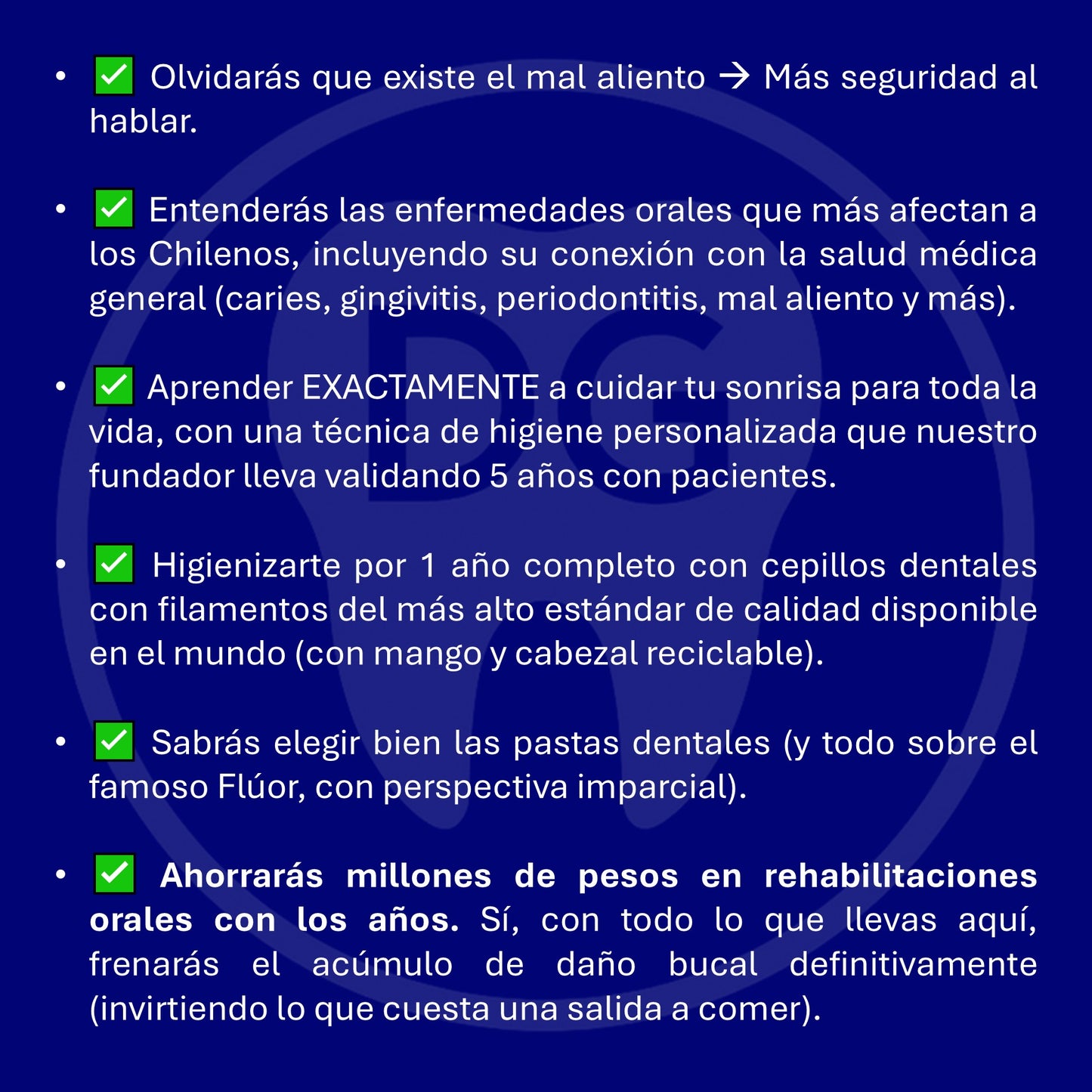 Con esto, te olvidarías de los problemas dentales para siempre.